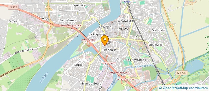 localisation de l'entreprise MONSIEUR OLIVIER QUERETTE à ARLES