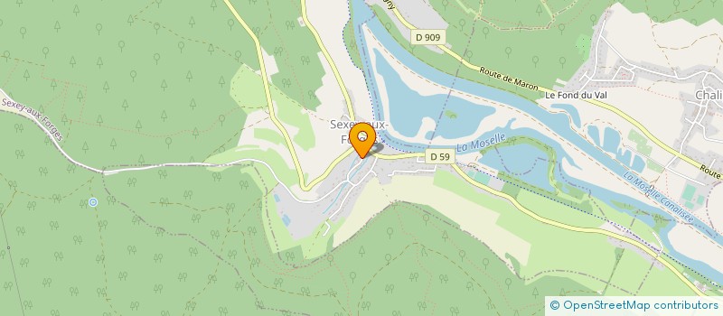 localisation de l'entreprise MONSIEUR OLIVIER QUILET  SEXEY-AUX-FORGES