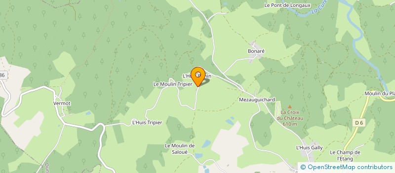 localisation de l'entreprise MONSIEUR OLIVIER RABEUX  DUN-LES-PLACES