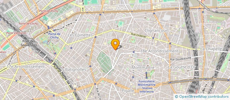 localisation de l'entreprise MONSIEUR OLIVIER RABILLOUD  PARIS