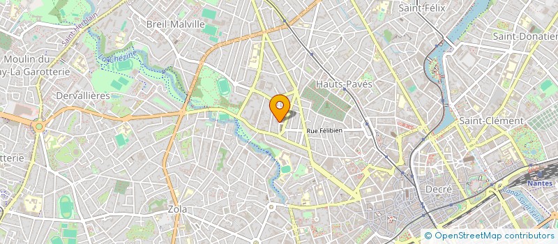 localisation de l'entreprise MONSIEUR OLIVIER RAFELIS DE BROVES à NANTES