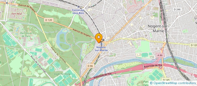 localisation de l'entreprise MONSIEUR OLIVIER RAFIK à NOGENT-SUR-MARNE