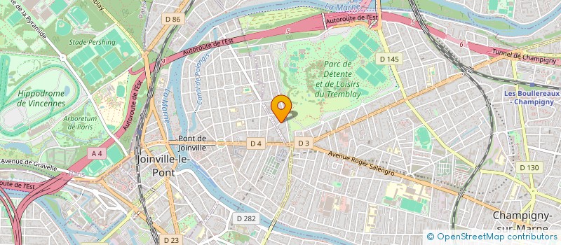 localisation de l'entreprise MONSIEUR OLIVIER RAGHEBOOM à CHAMPIGNY-SUR-MARNE