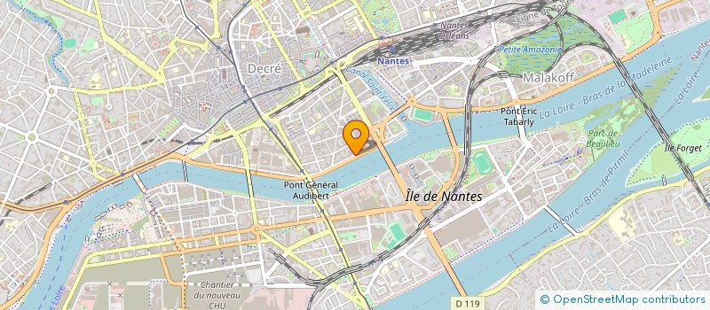 localisation de l'entreprise MONSIEUR OLIVIER RAGOT  NANTES