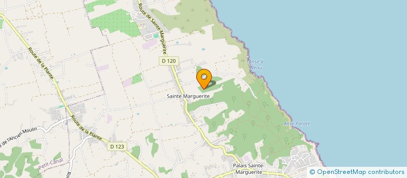 localisation de l'entreprise MONSIEUR OLIVIER RAMAYE  LE MOULE