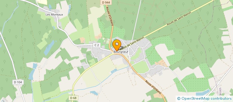 localisation de l'entreprise MONSIEUR OLIVIER RAOUL  SAINT-ELOY-DE-GY