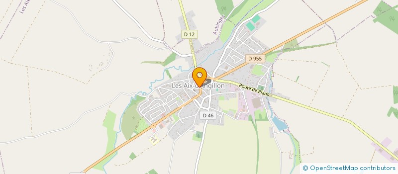 localisation de l'entreprise MONSIEUR OLIVIER RAOULT  LES AIX-D'ANGILLON