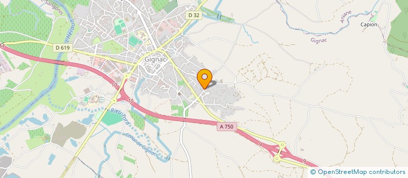 localisation de l'entreprise MONSIEUR OLIVIER RASCOL  MARAUSSAN