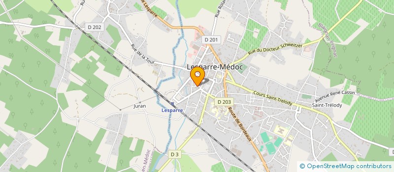 localisation de l'entreprise MONSIEUR OLIVIER RATEAU à CISSAC-MEDOC