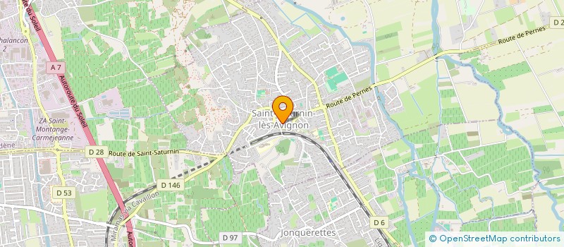 localisation de l'entreprise MONSIEUR OLIVIER REFALO  SAINT-SATURNIN-LES-AVIGNON