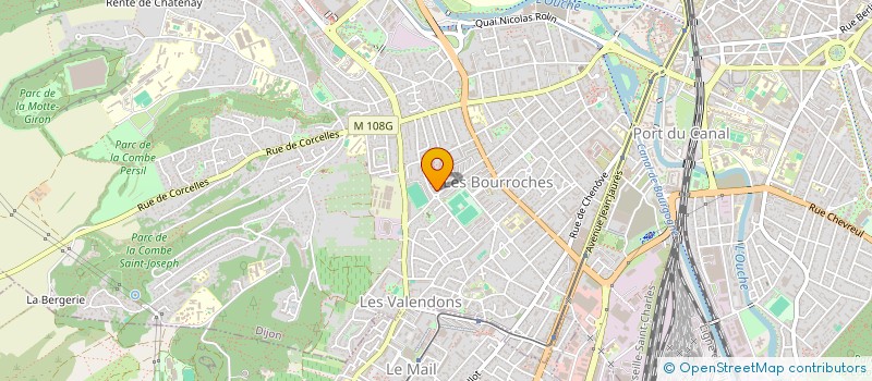 localisation de l'entreprise MONSIEUR OLIVIER REGNIER à DIJON
