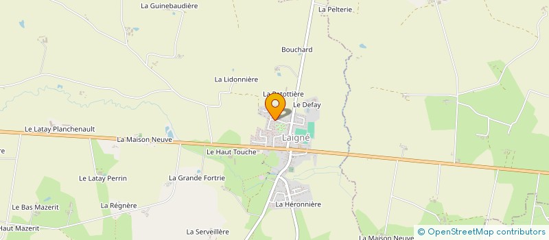 localisation de l'entreprise MONSIEUR OLIVIER REILLON à PREE-D'ANJOU