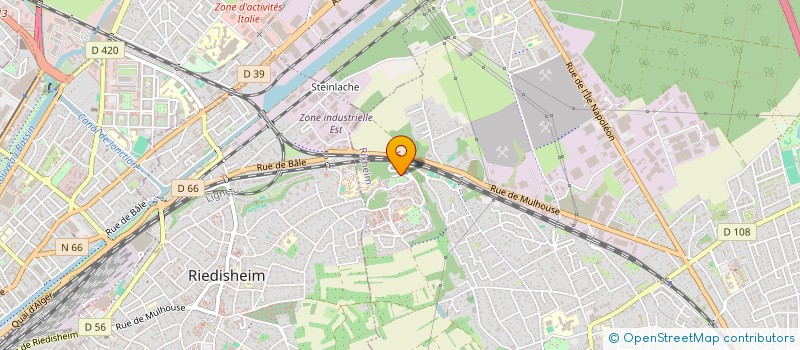 localisation de l'entreprise MONSIEUR OLIVIER REMILLON  RIXHEIM