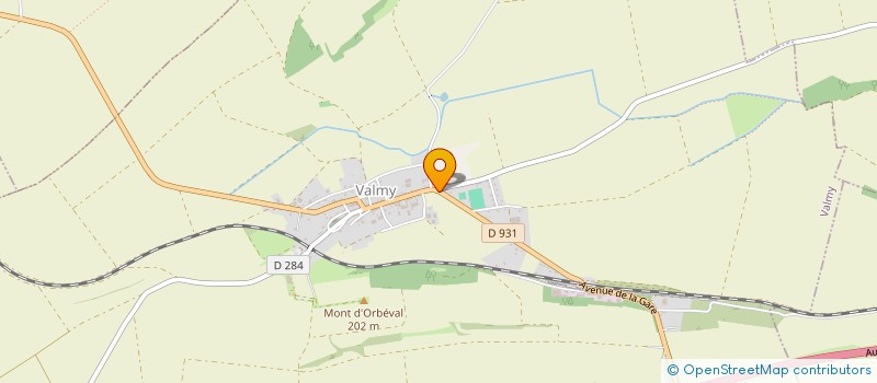 localisation de l'entreprise MONSIEUR OLIVIER REMY  VALMY