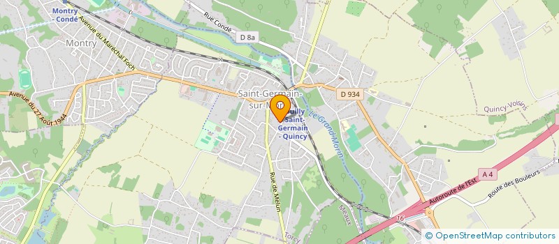 localisation de l'entreprise MONSIEUR OLIVIER REMY  SAINT-GERMAIN-SUR-MORIN