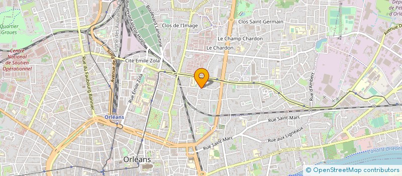 localisation de l'entreprise MONSIEUR OLIVIER RENARD à ORLEANS