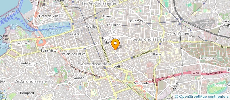 localisation de l'entreprise MONSIEUR OLIVIER RENE JACQUES PETIT à MARSEILLE
