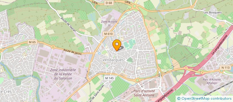 localisation de l'entreprise MONSIEUR OLIVIER RENOULT  MAUSSANE-LES-ALPILLES