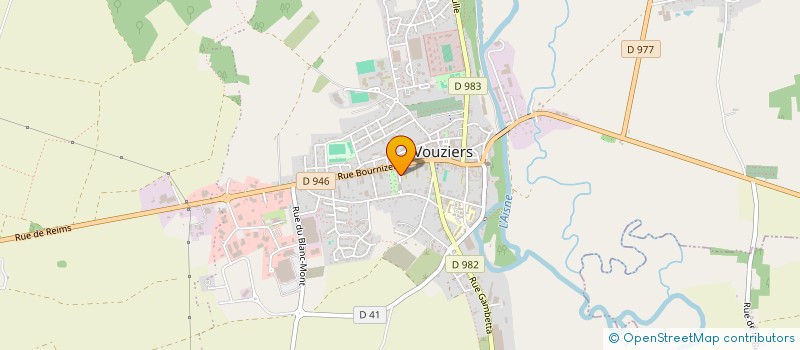 localisation de l'entreprise MONSIEUR OLIVIER RENWEZ  VOUZIERS