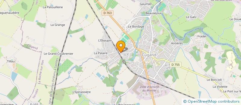 localisation de l'entreprise MONSIEUR OLIVIER REQUENA  CUGAND