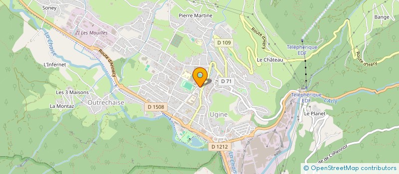 localisation de l'entreprise MONSIEUR OLIVIER REQUIN  COHENNOZ