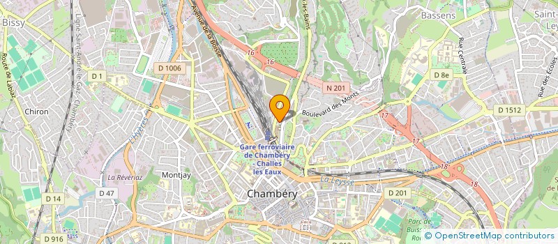 localisation de l'entreprise MONSIEUR OLIVIER REUSA à CHAMBERY
