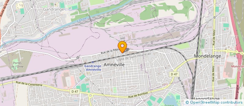 localisation de l'entreprise MONSIEUR OLIVIER REUTENAUER à AMNEVILLE