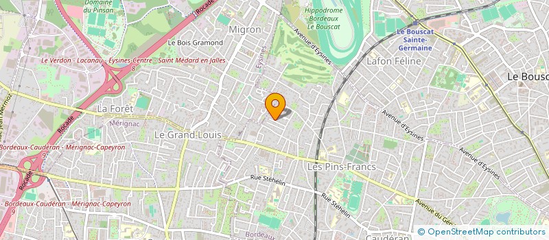 localisation de l'entreprise MONSIEUR OLIVIER REY à BORDEAUX