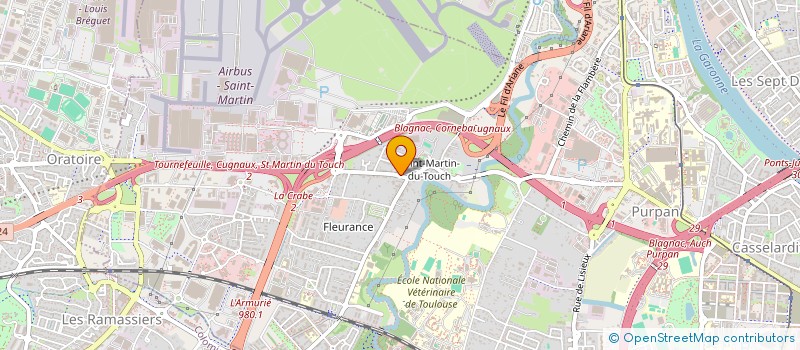 localisation de l'entreprise MONSIEUR OLIVIER REY à TOULOUSE