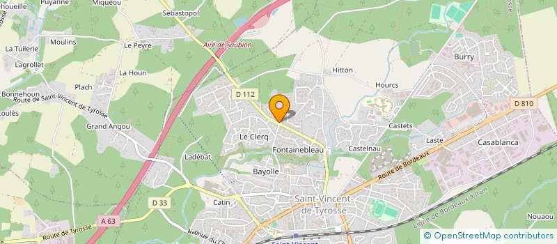 localisation de l'entreprise MONSIEUR OLIVIER REY  SAUBION