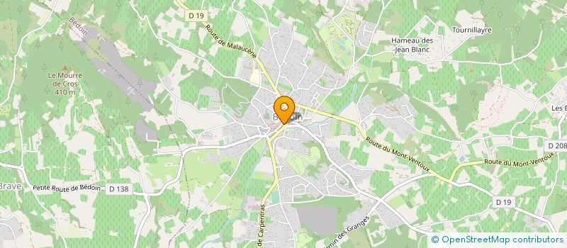 localisation de l'entreprise MONSIEUR OLIVIER REYNARD  BEDOIN