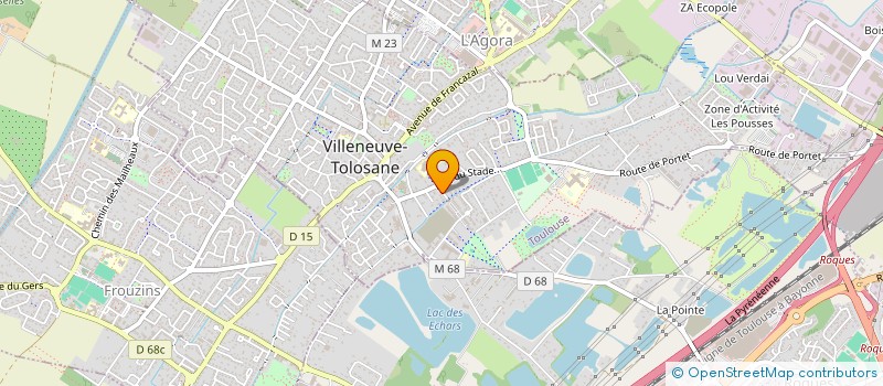 localisation de l'entreprise MONSIEUR OLIVIER REYNAUD à VILLENEUVE-TOLOSANE