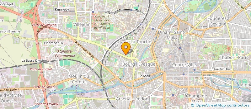 localisation de l'entreprise MONSIEUR OLIVIER REYT  RENNES