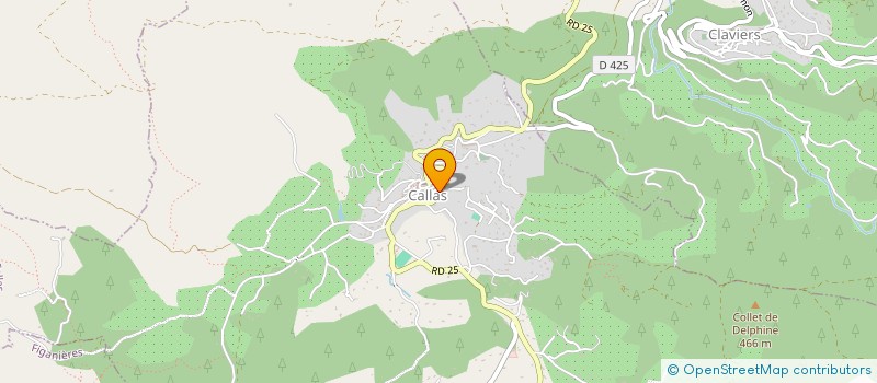 localisation de l'entreprise MONSIEUR OLIVIER RIANO  CALLAS