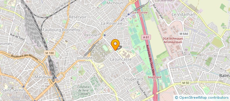 localisation de l'entreprise MONSIEUR OLIVIER RICARD à TOULOUSE