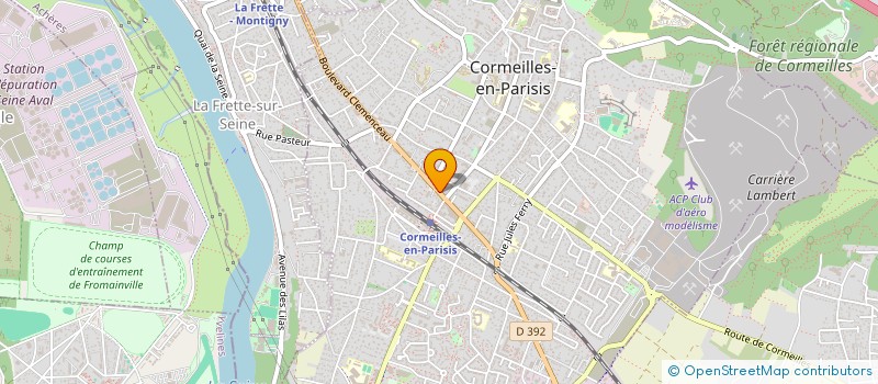 localisation de l'entreprise MONSIEUR OLIVIER RICHARD  CORMEILLES-EN-PARISIS