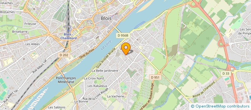 localisation de l'entreprise MONSIEUR OLIVIER RICHARD  BLOIS