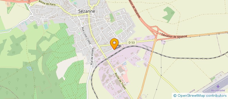 localisation de l'entreprise MONSIEUR OLIVIER RICHET  SEZANNE