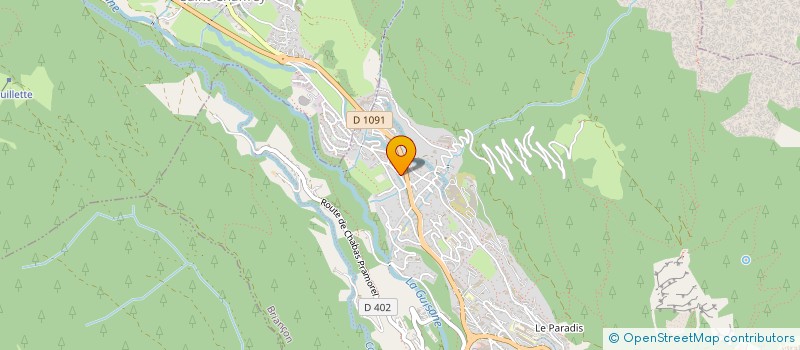 localisation de l'entreprise MONSIEUR OLIVIER RICHETON à BRIANCON