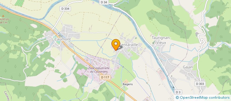 localisation de l'entreprise MONSIEUR OLIVIER RICO à LORP-SENTARAILLE