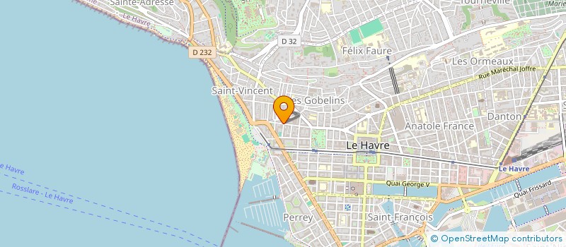 localisation de l'entreprise MONSIEUR OLIVIER RIERA à LE HAVRE