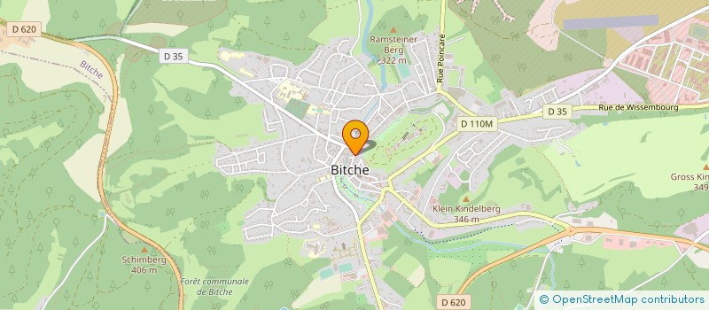 localisation de l'entreprise MONSIEUR OLIVIER RIMLINGER à BITCHE