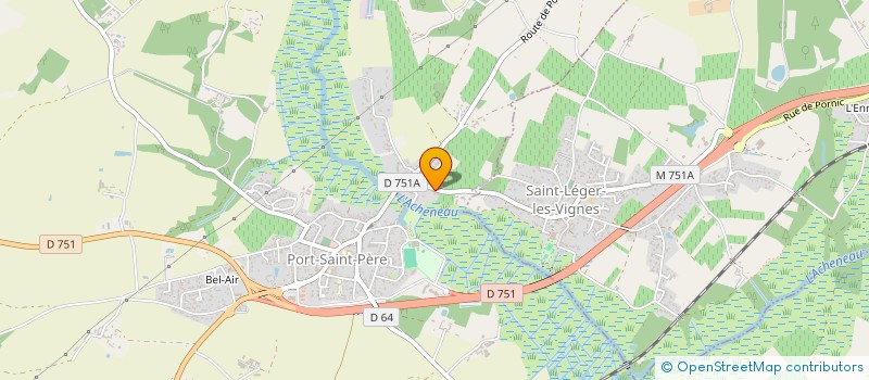 localisation de l'entreprise MONSIEUR OLIVIER RIOU DU COSQUER  PORT-SAINT-PERE