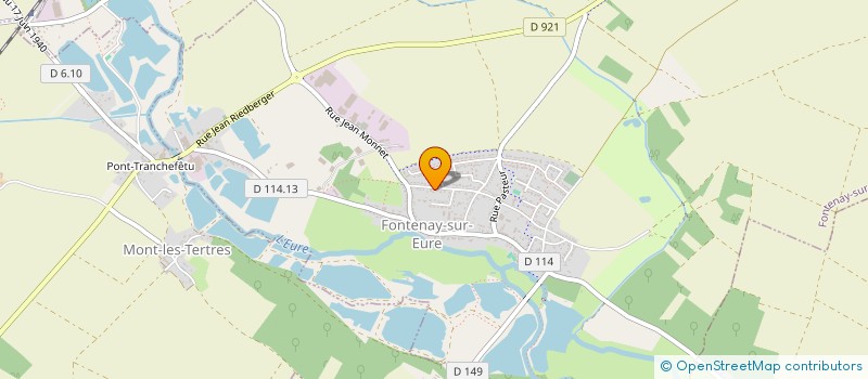 localisation de l'entreprise MONSIEUR OLIVIER RIQUET à FONTENAY-SUR-EURE