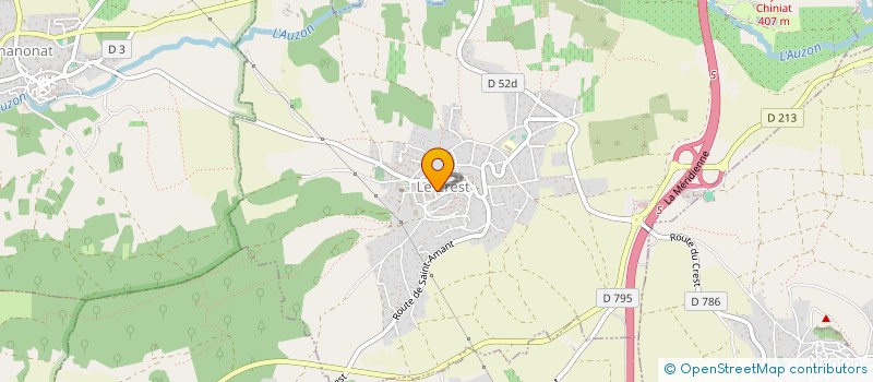 localisation de l'entreprise MONSIEUR OLIVIER RISPAL  COURNOLS