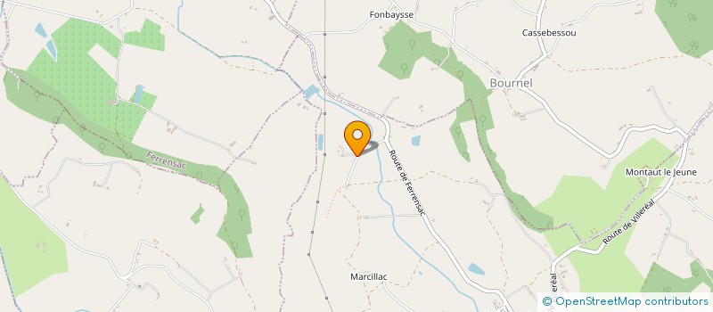 localisation de l'entreprise MONSIEUR OLIVIER ROBACHE  MONTAUT