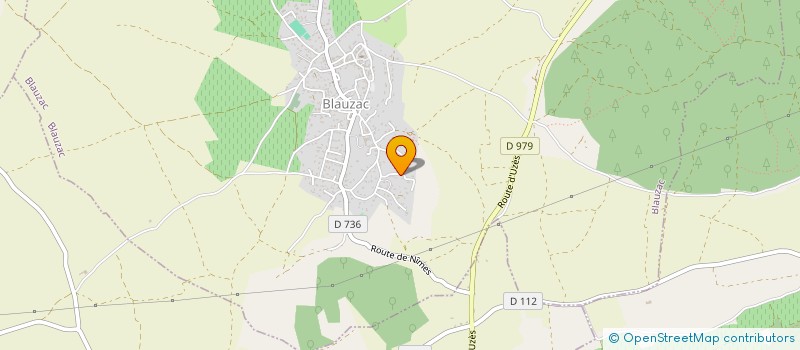 localisation de l'entreprise MONSIEUR OLIVIER ROBERT  BLAUZAC