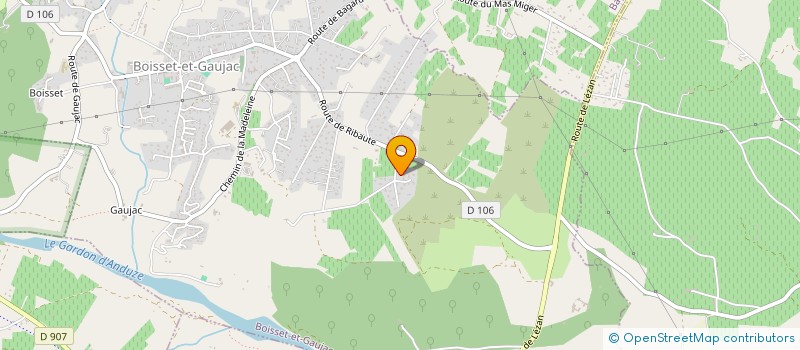 localisation de l'entreprise MONSIEUR OLIVIER ROBERT à BOISSET-ET-GAUJAC