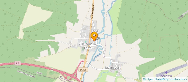 localisation de l'entreprise MONSIEUR OLIVIER ROBERTY  VILLE-SOUS-LA-FERTE