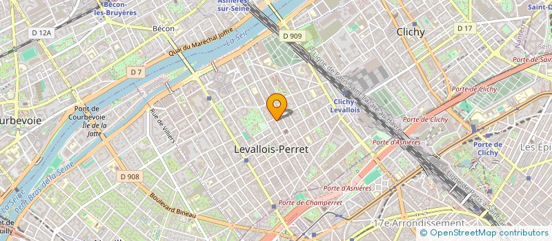 localisation de l'entreprise MONSIEUR OLIVIER ROBICHON à LEVALLOIS-PERRET